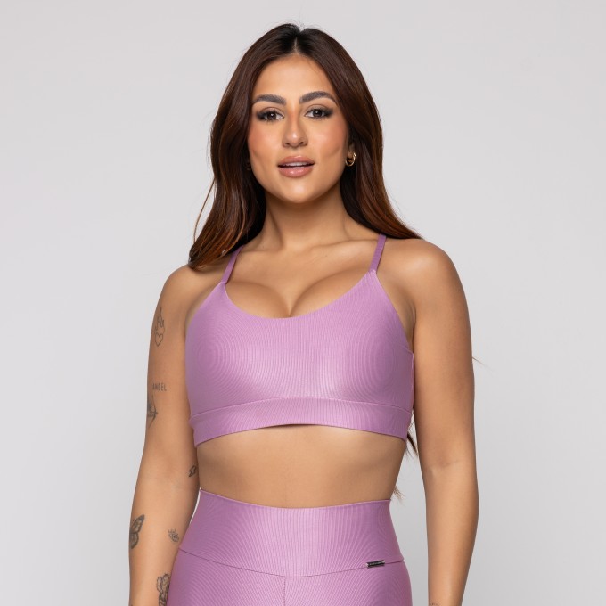 Top Fitness Costas Cruzada Canelado