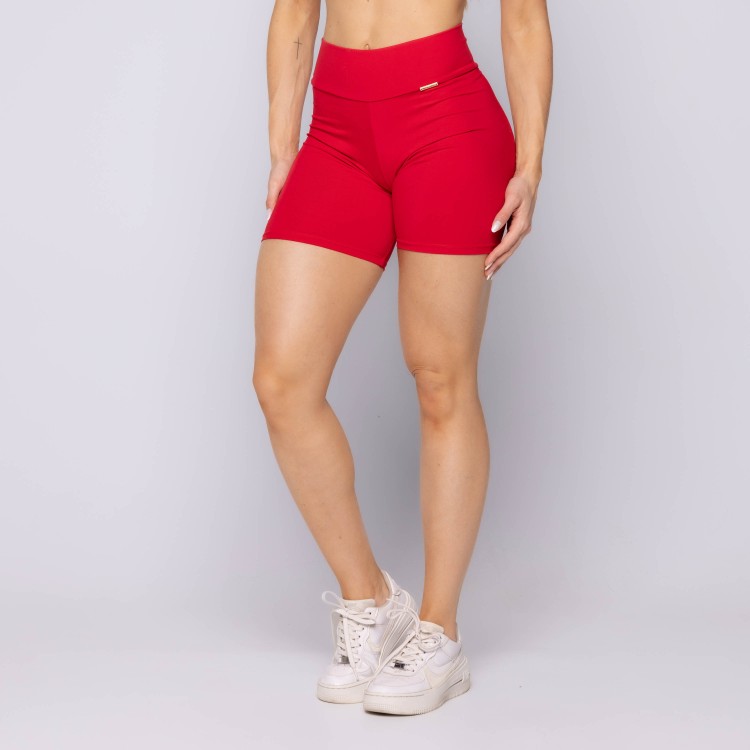 Short Tradicional Liso Cintura Alta