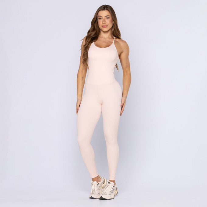 Macacão Fitness Brisa Costas Cruzadas Premium