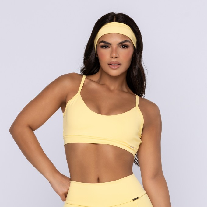 Top Fitness Básico Premium com Alça Fina