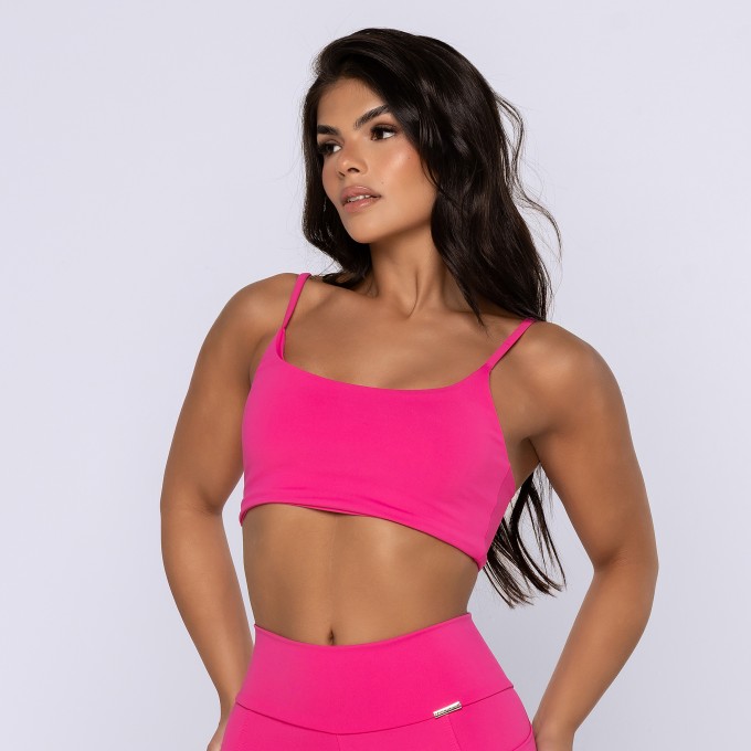 Top Fitness Básico Premium com Alça Fina