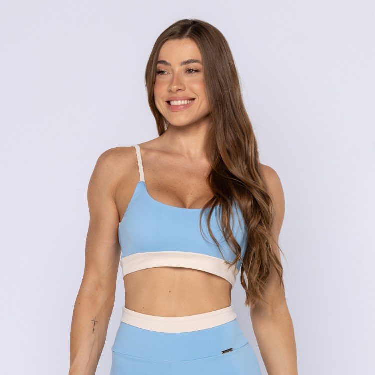 Top Fitness Bicolor Costas Cruzada Premium