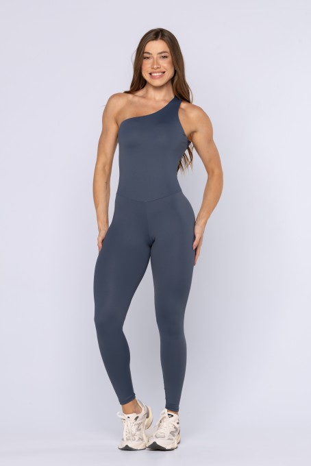 Macacão Fitness Essence Um Ombro Só Premium