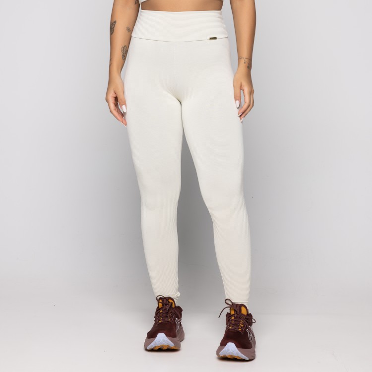 Calça Legging Tradicional Pille Canelado