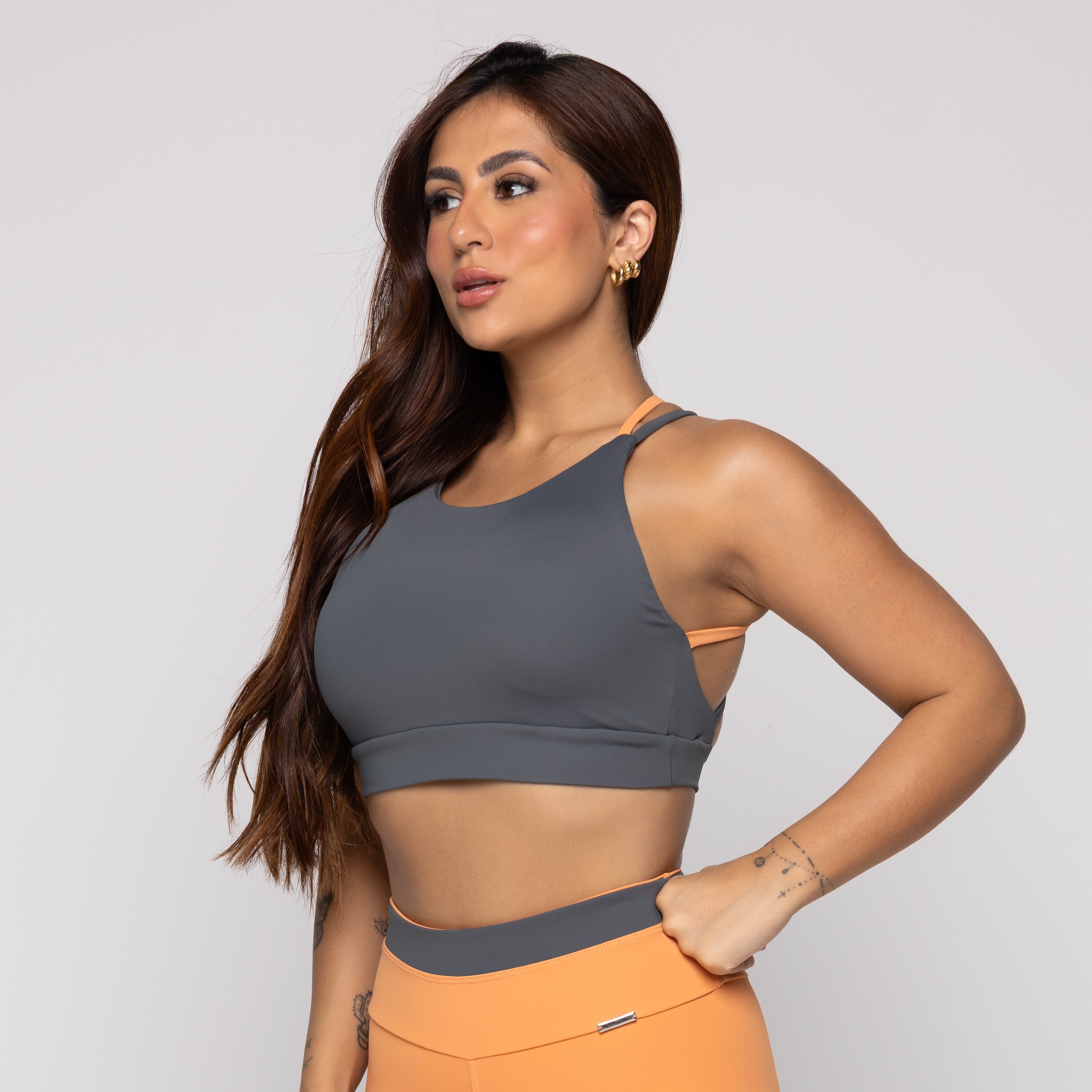 Top Fitness Desing Costas Cruzada - Morena Carioca