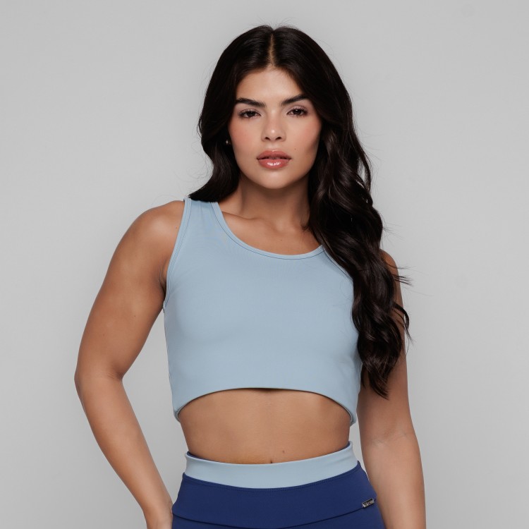 Cropped Fitness Trançado Liberty