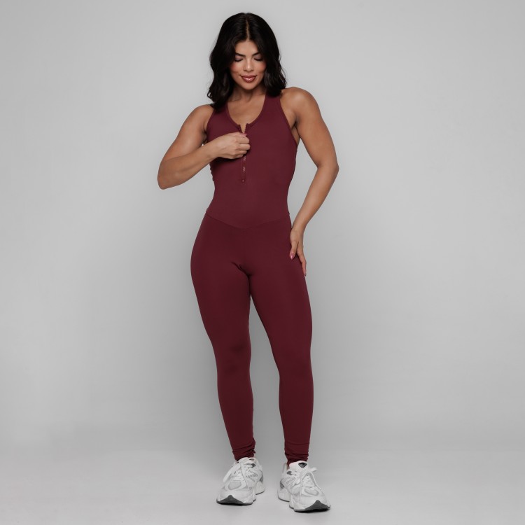 Macacão Fitness Stellar Zip
